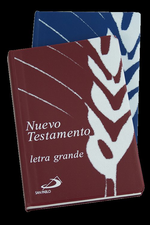 NUEVO TESTAMENTO LETRA GRANDE PLASTICO | portada del libro