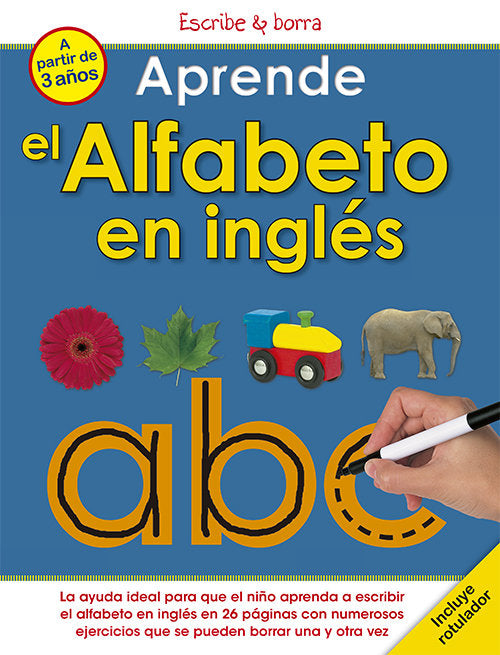 Aprende el alfabeto en inglés | portada del libro