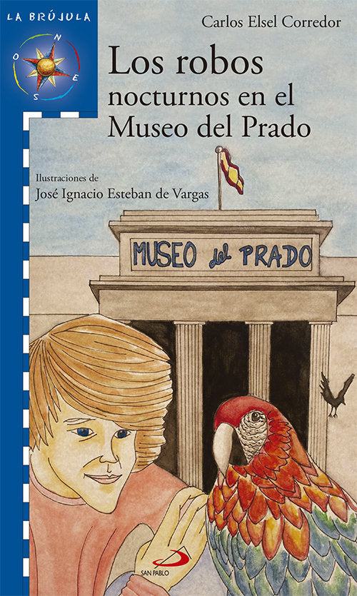 Los robos nocturnos en el Museo del Prado, de Elsel Corredor, Carlos | portada del libro