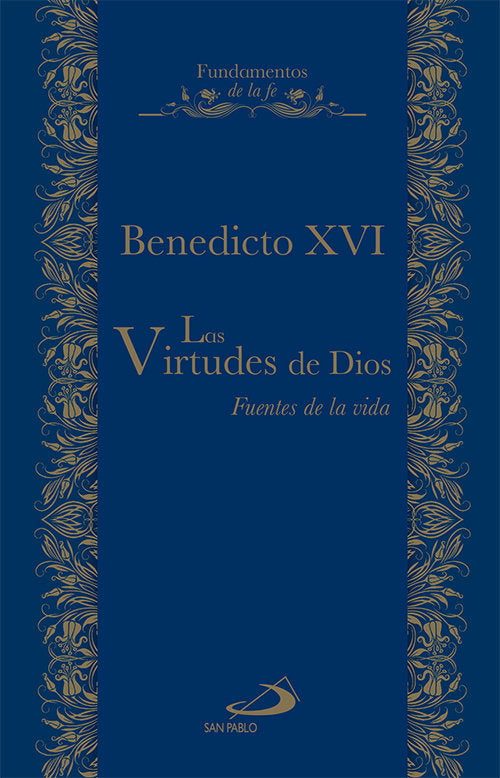 Las Virtudes de Dios, de Benedicto XVI | portada del libro