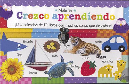 Maletín Crezco aprendiendo, de Varios autores | portada del libro