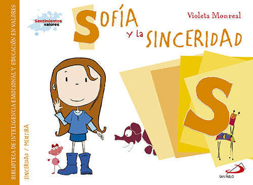 Sofía y la sinceridad, de Monreal Díaz | portada del libro