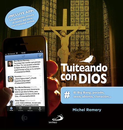 Tuiteando con Dios, de Remery, Michel | portada del libro