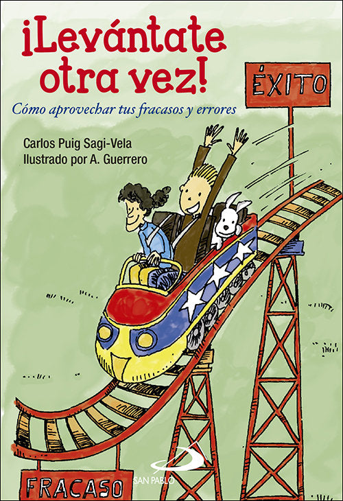 ¡Levántate otra vez!, de Puig Sagi-Vela, Carlos | portada del libro