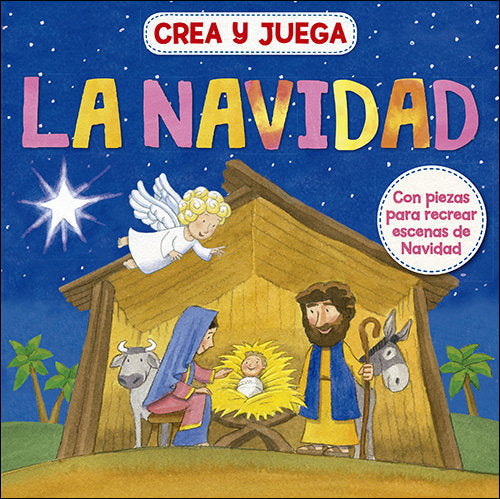 Crea y juega la Navidad, de Clunes | portada del libro