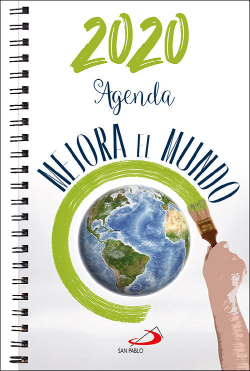 Agenda Mejora el mundo 2020, de EQUIPO SAN PABLO | portada del libro