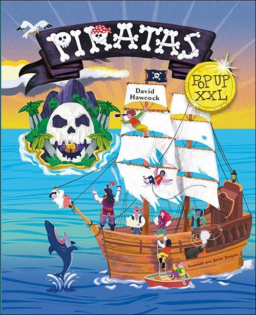 PIRATAS POP UP XXL, de HAWCOCK, DAVID | portada del libro