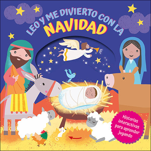 LEO Y ME DIVIERTO CON LA NAVIDAD, de SENIOR, SUZY | portada del libro