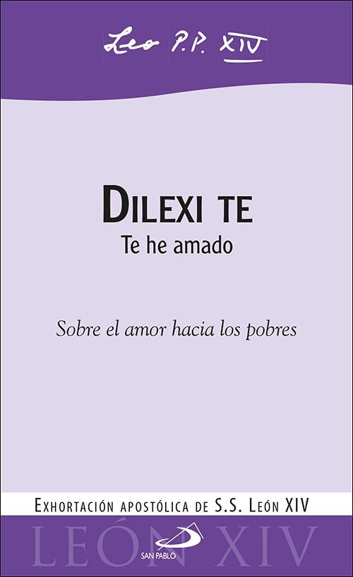 DILEXI TE, de LEON XIV, PAPA | portada del libro
