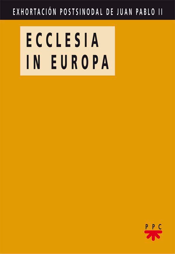 Ecclesia in Europa, de Juan Pablo II | portada del libro