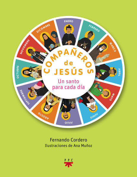 Compañeros de Jesús. Un santo para cada día, de Cordero Morales, Fernando | portada del libro