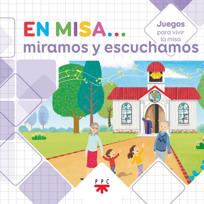 EN MISA...MIRAMOS Y ESCUCHAMOS-JUEGOS, de PASTOR, ADELA | portada del libro