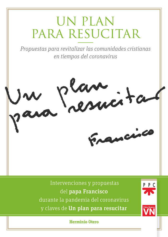 Un plan para resucitar, de Otero Martínez, Herminio | portada del libro