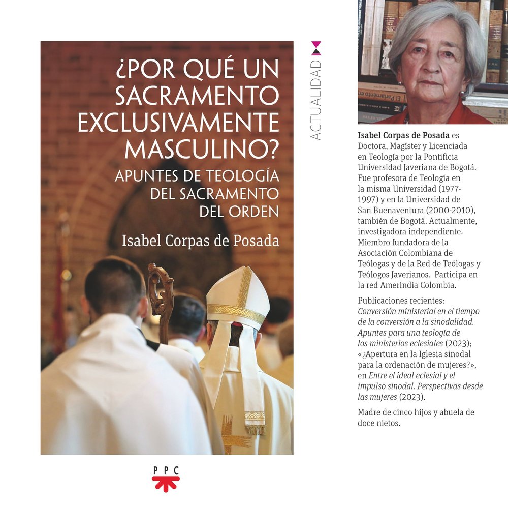 POR QUE UN SACRAMENTO EXCLUSIVAMENTE MASCULINO, de CORPAS DE POSADA, ISABEL | portada del libro