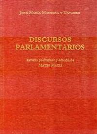 Discursos parlamentarios, de Manresa y Navarro, José María | portada del libro