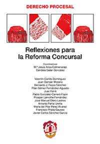 Reflexiones para la reforma concursal, de Cortés Domínguez, Valentín | portada del libro