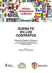 Buena fe en los contratos, de Ordoqui Castilla, Gustavo | portada del libro