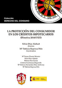 La protección del consumidor en los créditos hipotecarios, de Álvarez Moreno, María Teresa | portada del libro