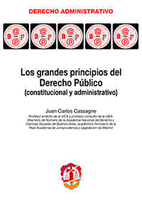 Los grandes principios del Derecho Público, de Cassagne, Juan Carlos | portada del libro