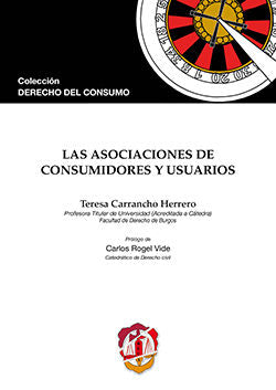 Las asociaciones de consumidores y usuarios, de Carrancho Herrero, María Teresa de Vico | portada del libro