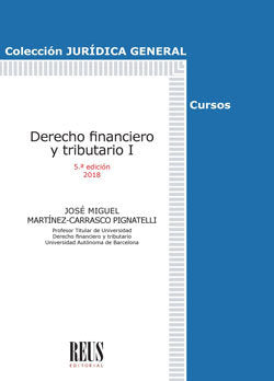 DERECHO FINANCIERO Y TRIBUTARIO I | portada del libro