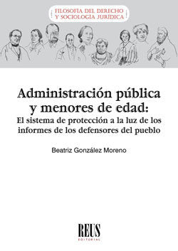 Administración pública y menores de edad, de González Moreno, Beatriz | portada del libro
