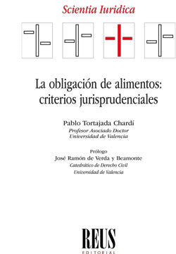 LA OBLIGACION DE ALIMENTOS CRITERIOS JURISPRUDENCIALES, de TORTAJADA CHARDI, PABLO | portada del libro