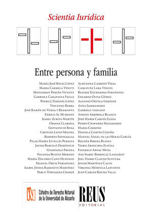 Entre persona y familia, de VARIOS AUTORES | portada del libro