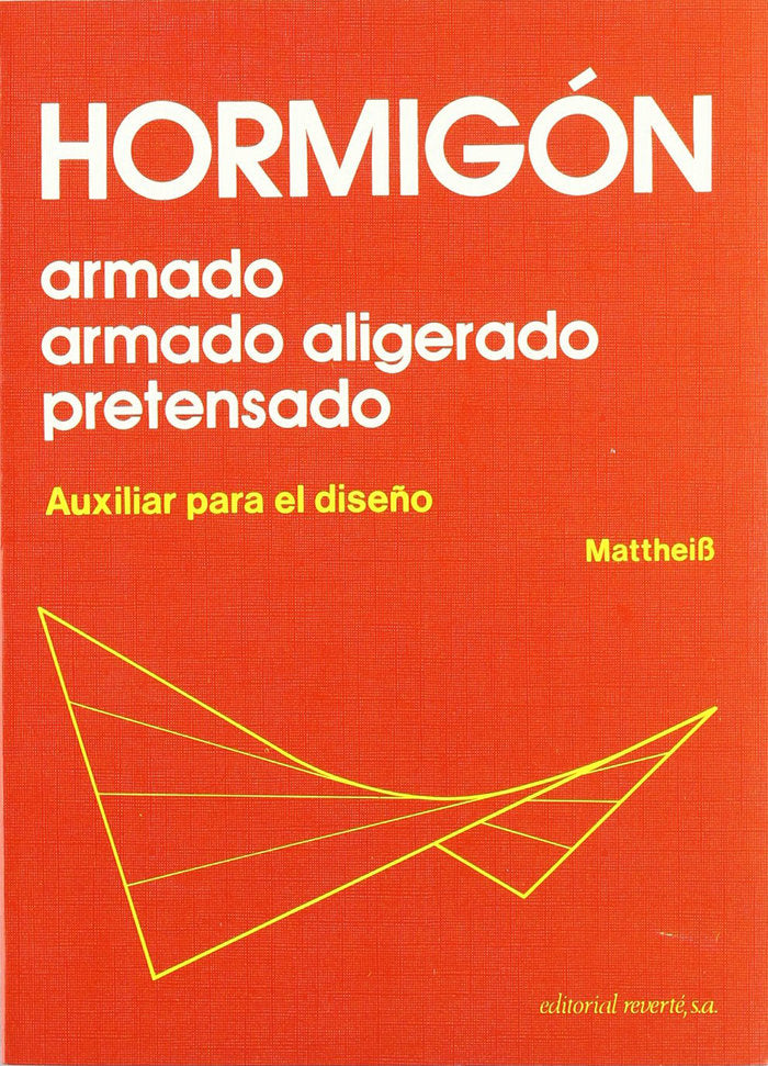 Hormigón armado, de Mattheiss, J. | portada del libro