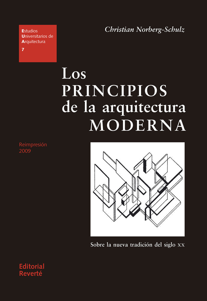 Los principios de la arquitectura moderna (EUA07), de Norberg-Schulz, Christian | portada del libro