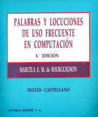 Palabras uso computación, de Bourguignon, E. M. | portada del libro