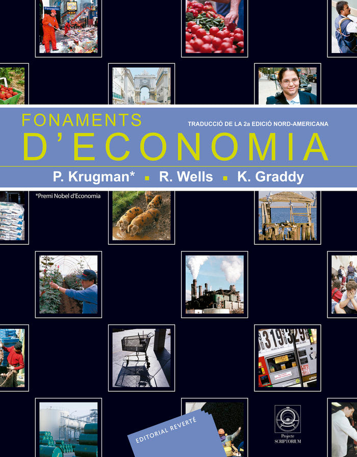 Fonaments d´economia, de Krugman, Paul | portada del libro