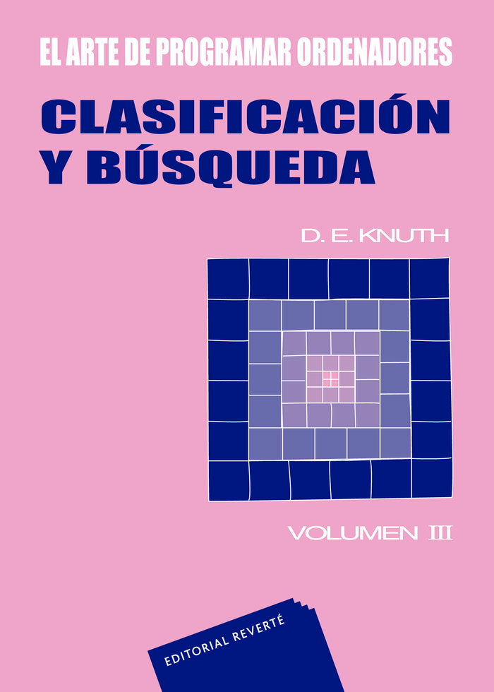 Clasificación y búsqueda III, de Knuth, Donald E. | portada del libro