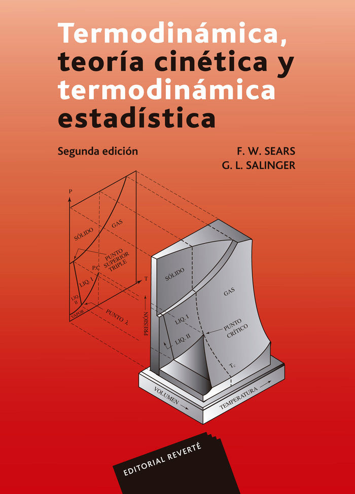 Termodinámica teoría cinética y termodinámica estadística, de Sears, Francis Weston | portada del libro