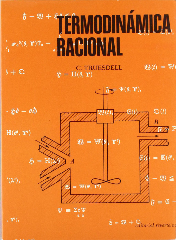 Termodinámica racional, de Truesdell, C. | portada del libro