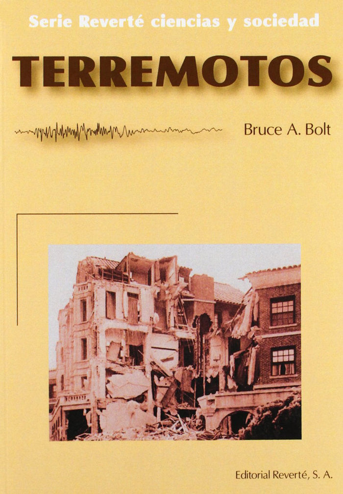 Terremotos, de Bolt, B. A. | portada del libro