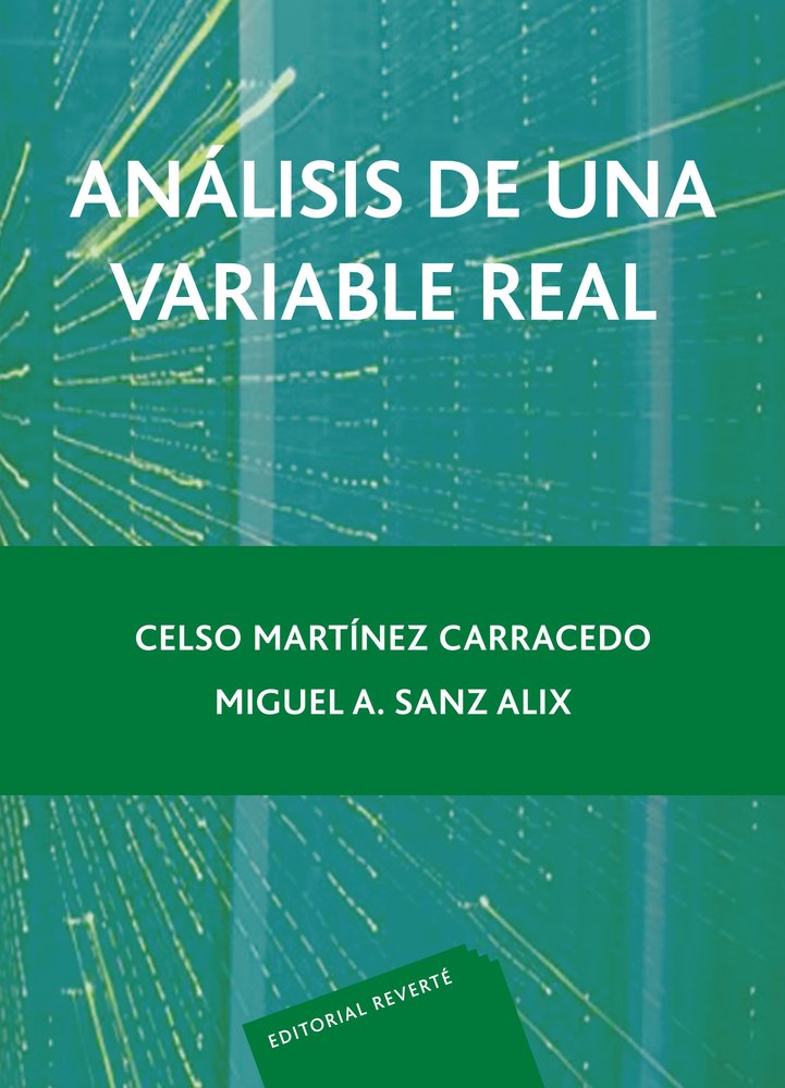 Analisis de una variable real, de Martínez Carracedo, Celso | portada del libro