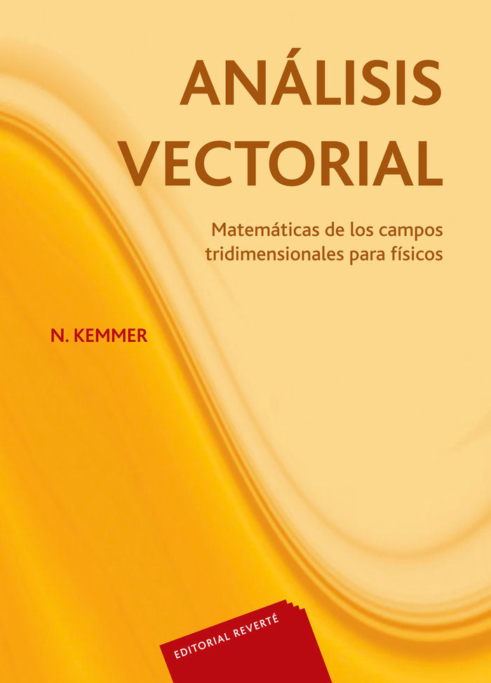 Análisis vectorial, de Kemmer, N. | portada del libro
