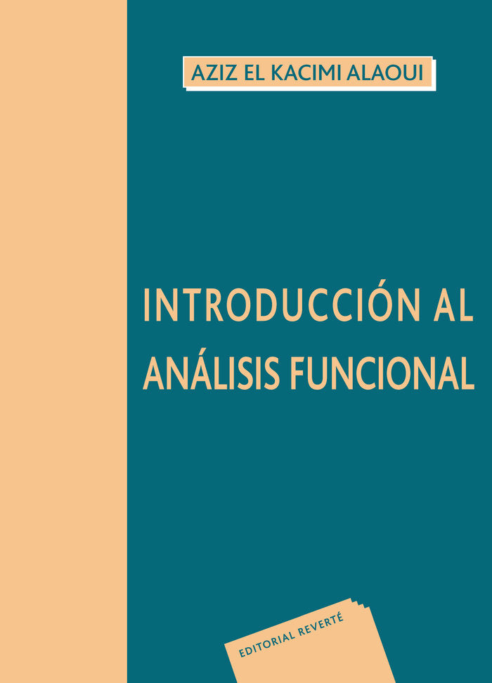 Introducción al análisis funcional, de El Kacimi-Alaoui, Aziz | portada del libro