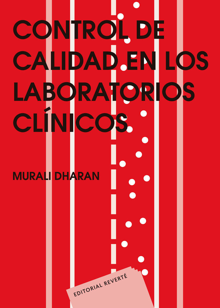 Control de calidad en los laboratorios clínicos, de Dharan, Murali | portada del libro