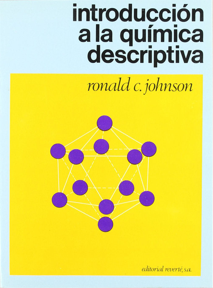Introducción a la química descriptiva, de Johnson, Ronald C. | portada del libro