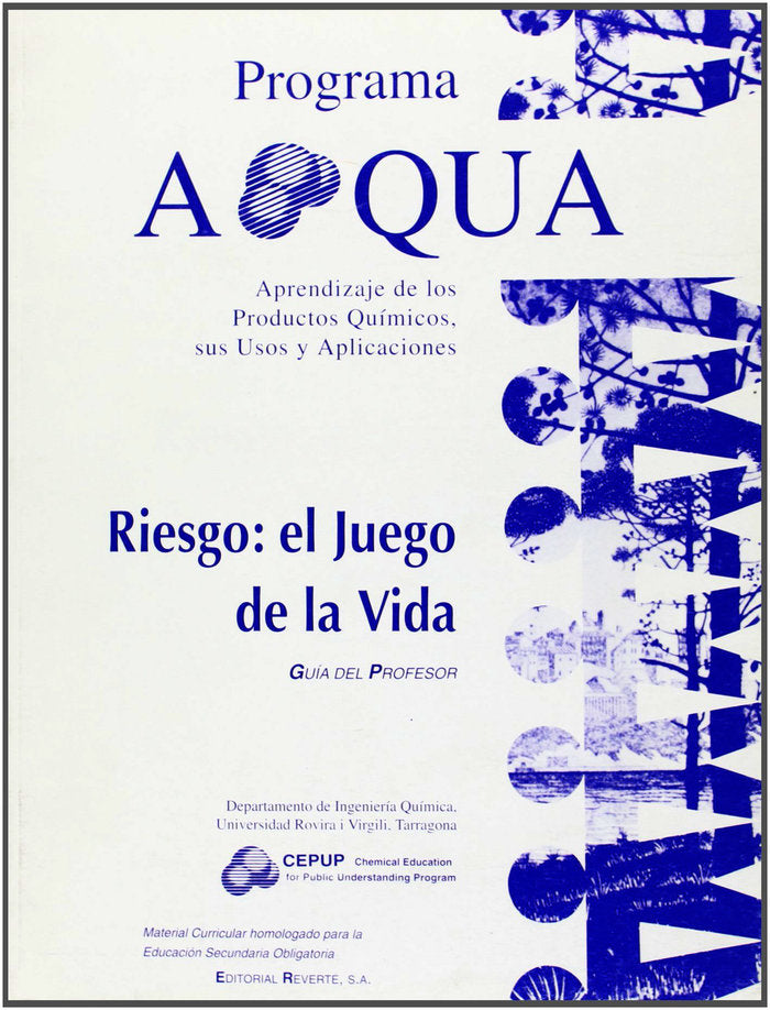 Riesgo: el juego de la vida g/p, de APQUA | portada del libro