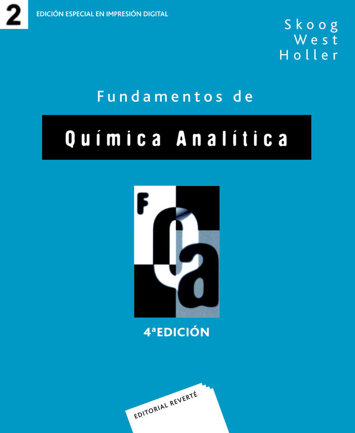 Fundamentos de química analítica. 4a. ed. Vol. II, de Skoog, Douglas A. | portada del libro