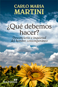¿Qué debemos hacer?, de Martini, Carlo Maria | portada del libro