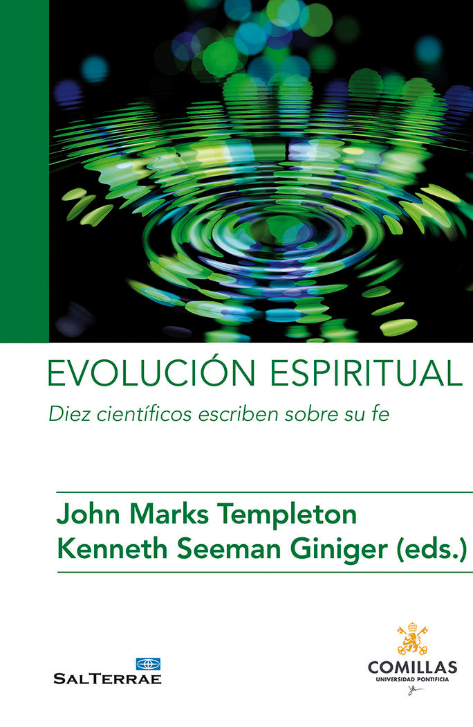 Evolución espiritual, de Marks Templeton, John | portada del libro