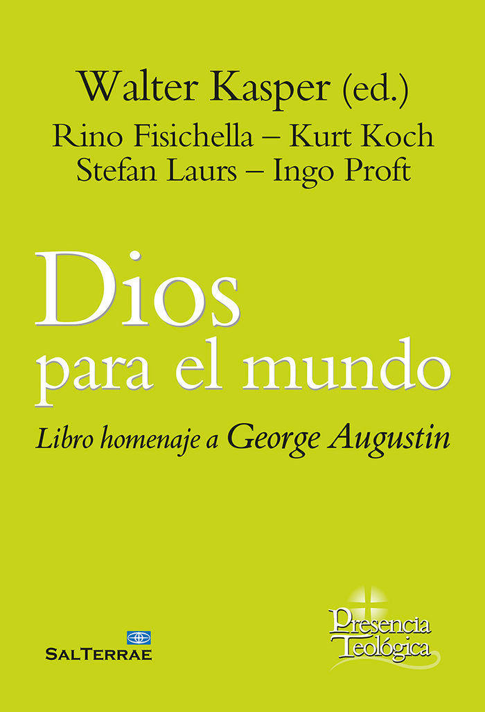 DIOS PARA EL MUNDO, de KASPER, WALTER | portada del libro