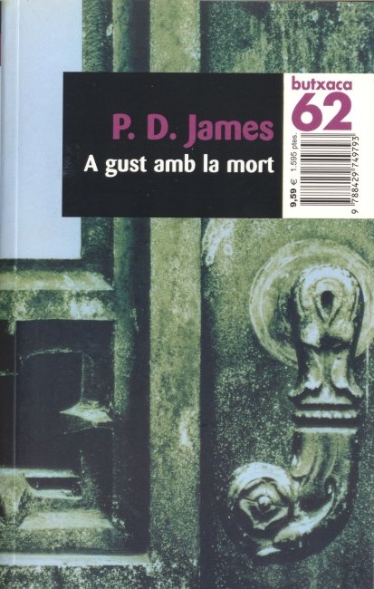A gust amb la mort, de James | portada del libro