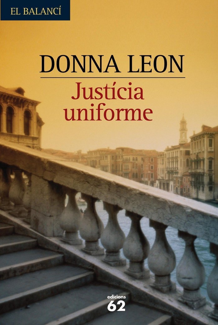 Justícia uniforme, de Leon | portada del libro
