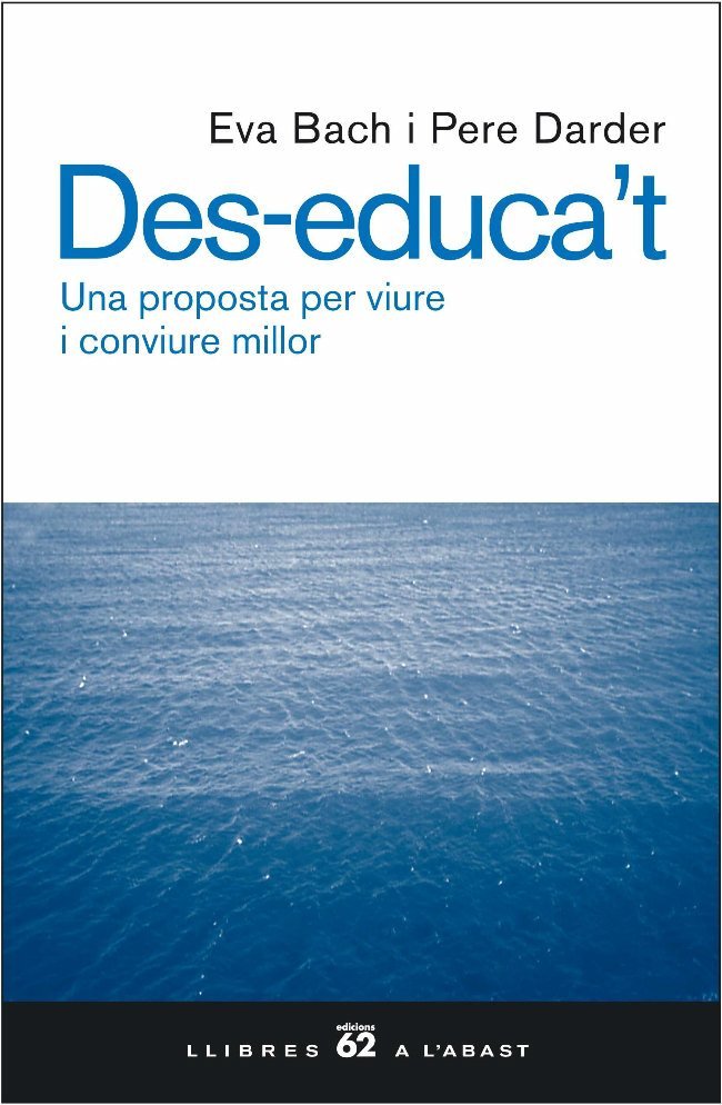 Des-educa't., de Bach Cobacho | portada del libro