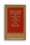 Cronologia d'Història de Catalunya, País Valencià i Illes Balears, de Autors | portada del libro